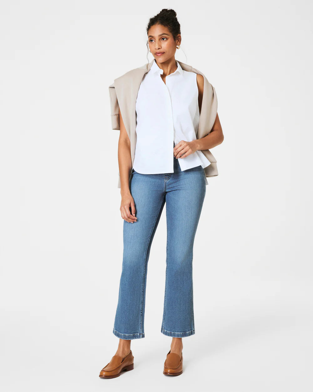 Spanx - Kick Flare Jeans - Stonewashed Blue - Findlay Rowe Designs