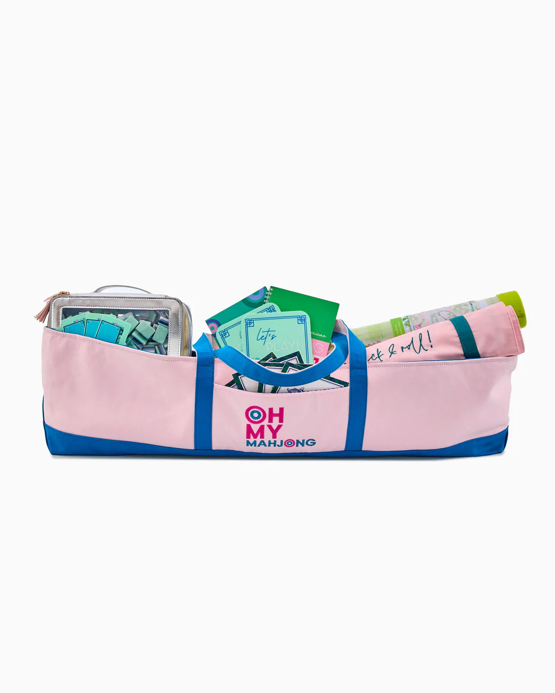 Oh My Mahjong - Mat Storage Bag - Pink - Findlay Rowe Designs