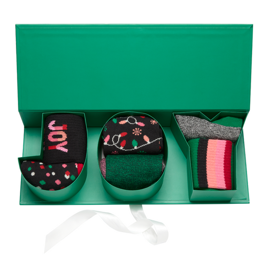 Women's Socks - 6pk Giftbox - Findlay Rowe Designs