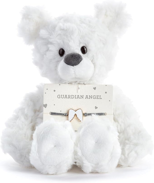 Demdaco - Beary Charmings - Guardian Angel Bear/ Bracelet Set
