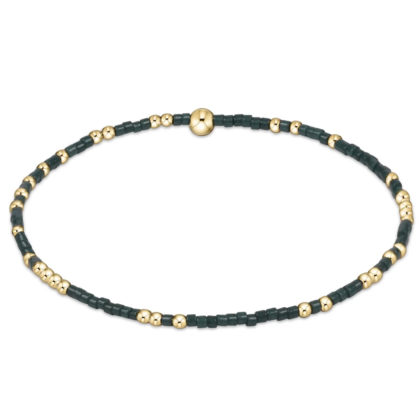 EGIRL GAMEDAY HOPE UNWRITTEN BRACELET DARK GREEN