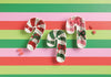Mud Pie - Tidbit Bowl Candy Cane Shape - Assorted - Findlay Rowe Designs
