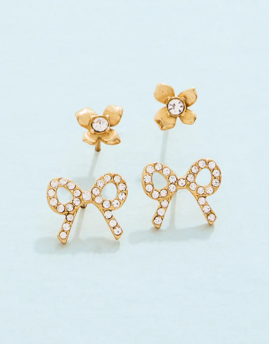 Spartina - Earrings - Sweet Bows Stud - Set of 2 - Findlay Rowe Designs