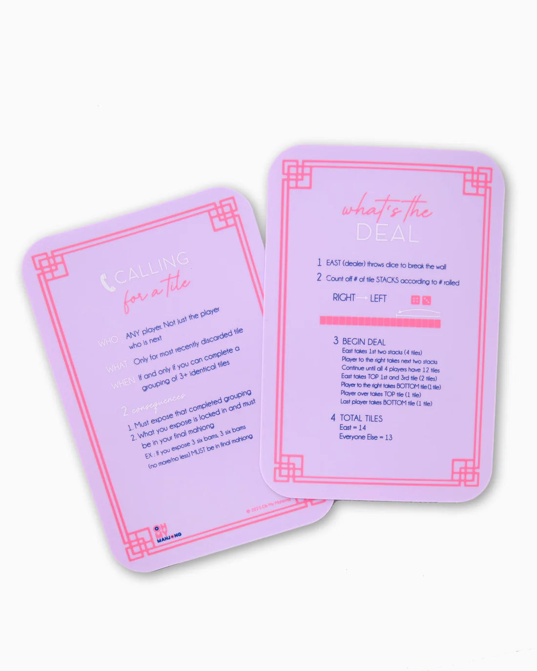 Oh My Mahjong - Shufflers - Findlay Rowe Designs