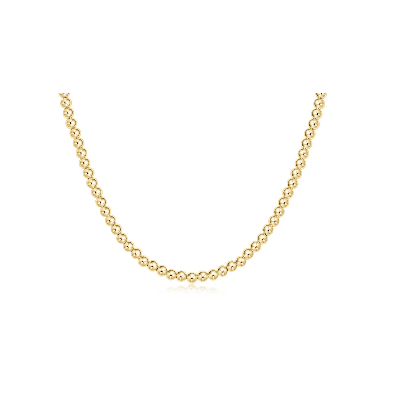 Enewton - Choker Classic Gold 4mm Bead - 17in