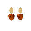 Ink & Alloy - Earrings - Nina Resin Drop