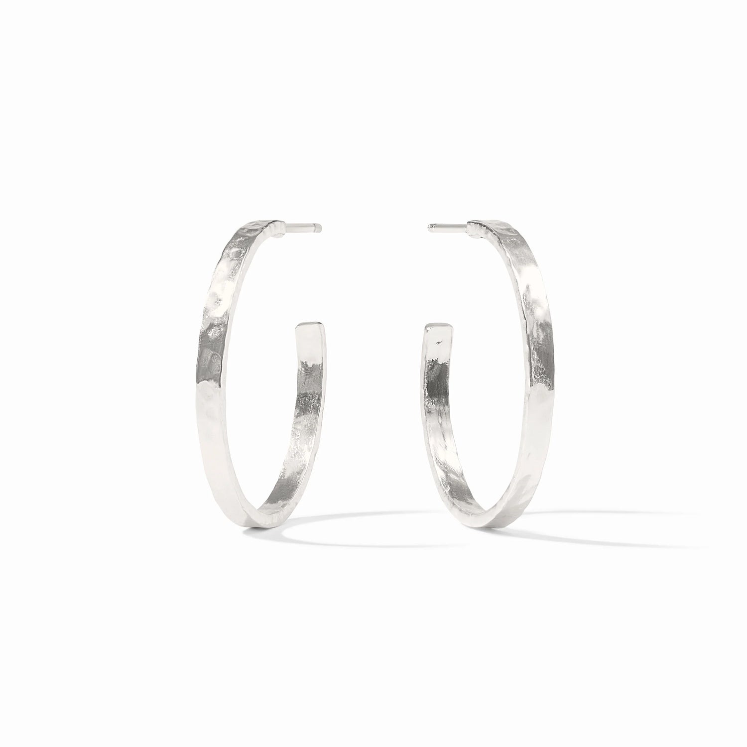 Julie Vos - Earring - Crescent Hoop - Silver - Findlay Rowe Designs
