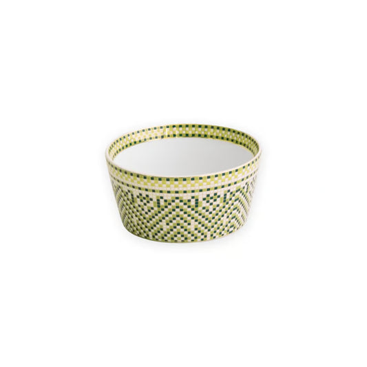 Beatriz Ball - CERAMIC Ravenna Small Dip Bowl - Green and Gold - Findlay Rowe Designs