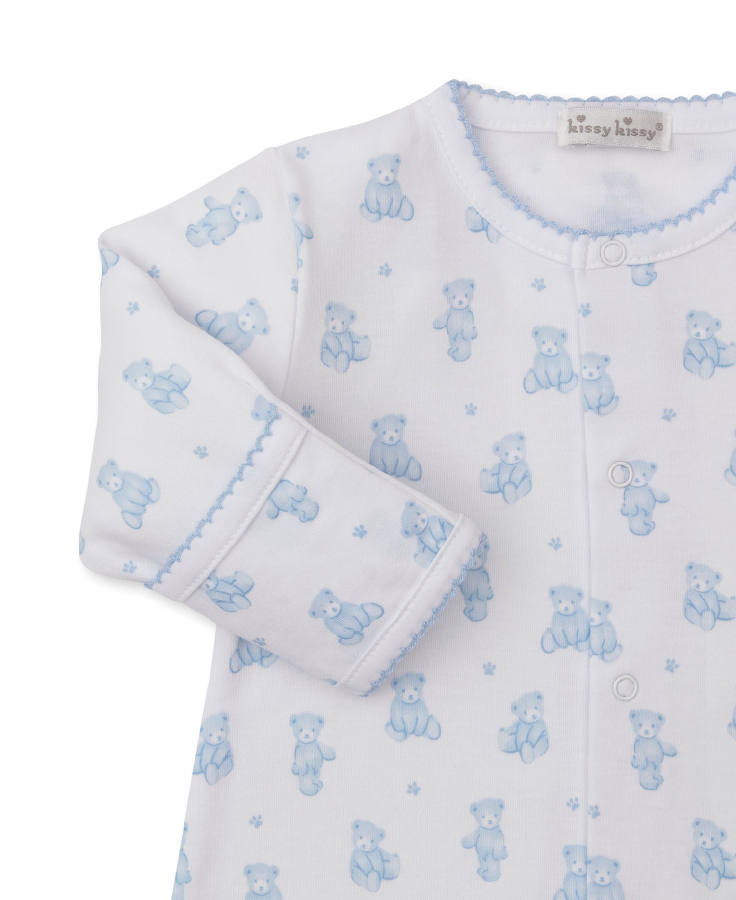 Kissy Kissy - Convertible Gown - Teddy Bears - Blue -  3-6M - Findlay Rowe Designs