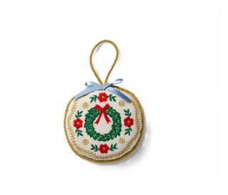 Rifle Paper Company - Embroidered Ornament