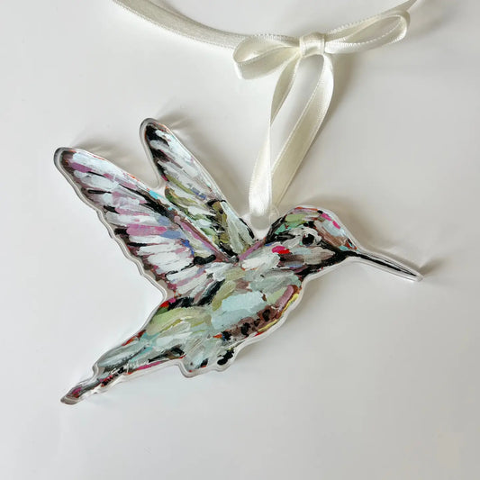 Chelsea McShane - Acrylic Ornament Hummingbird