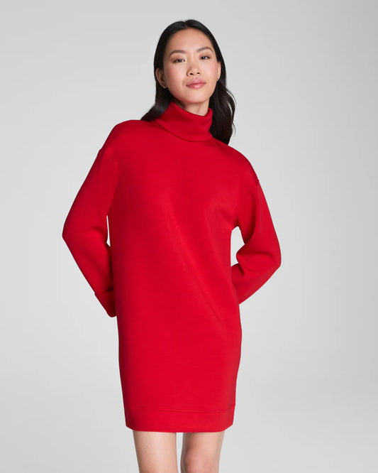 Spanx - Dress - Airessentials Turtleneck - Spanx Red