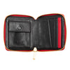 Hammitt - 5 North Wallet - Black Brushed Gold - Red Zip - Findlay Rowe Designs