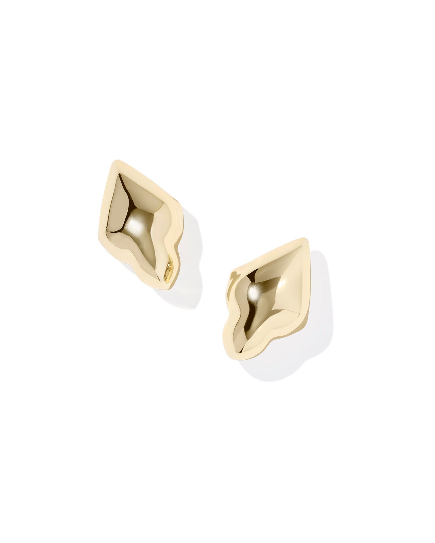Kendra Scott - Earrings - Adeline Metal Stud - Gold