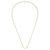 Natalie Wood -Adorned Pearl Beaded Necklace in Gold