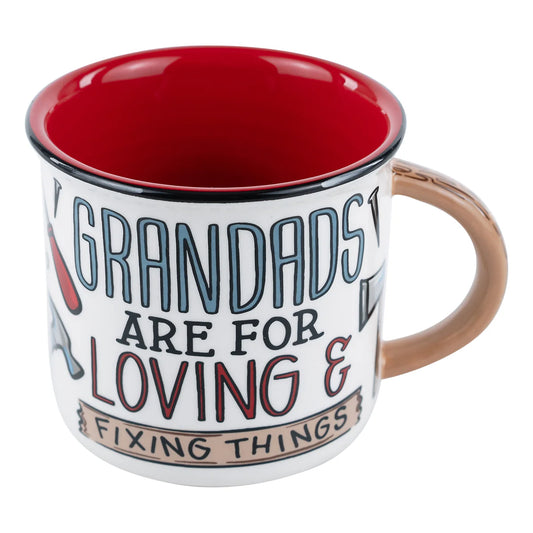 Glory Haus - Campfire Mug - Grandpas Are For Fixing Things - Findlay Rowe Designs