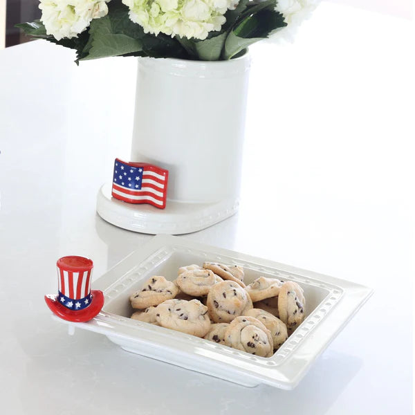 Nora Fleming - Mini - Home of the Free Uncle Sam Hat - A53 - Findlay Rowe Designs