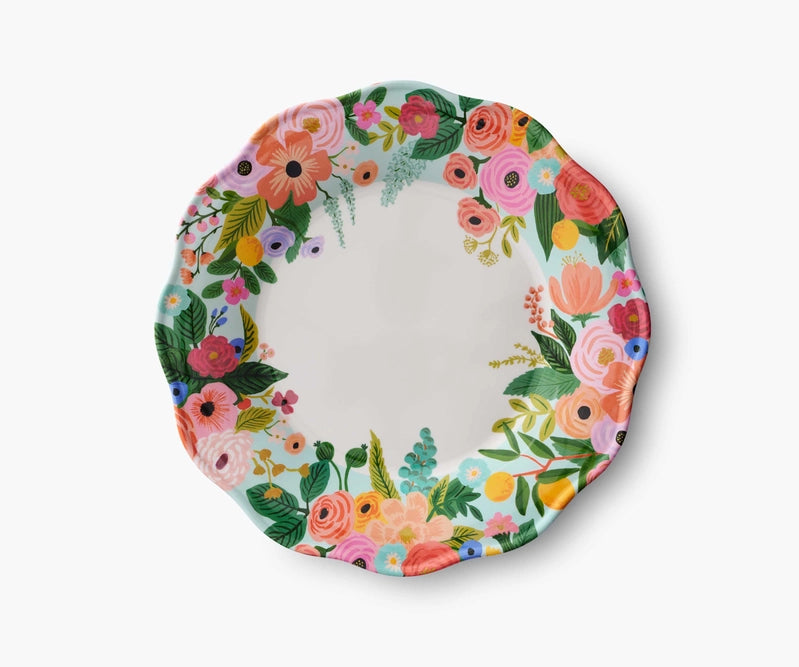 Rifle Paper Co - Garden Party Melamine Dinner Plates – Findlay