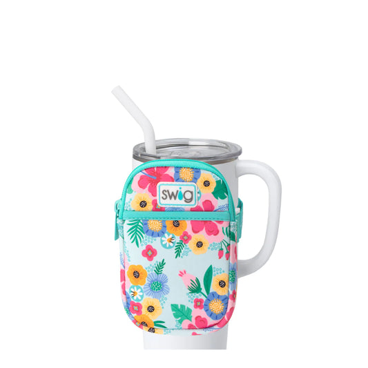 Swig - Mega Mug Pouch - Island Bloom - Findlay Rowe Designs