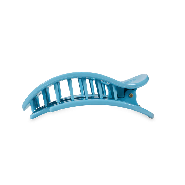 Teleties - Medium Flat Round Hair Clip - Summer Sky - Findlay Rowe Designs