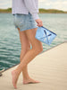Shiraleah - Zip Pouch - Lake Oars - Blue i - Findlay Rowe Designs