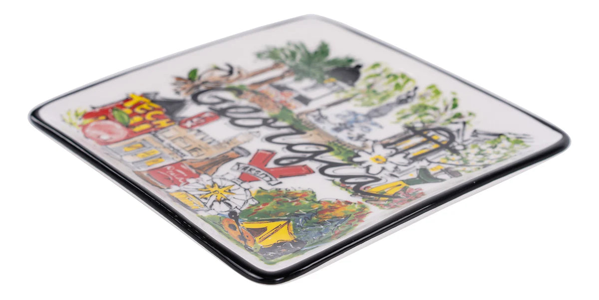 Glory Haus - Trinket Tray - State Icons of Georgia - Findlay Rowe Designs