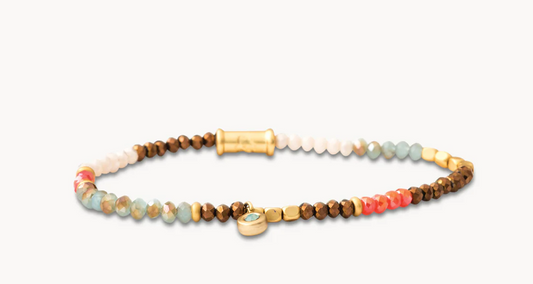 Spartina - Bracelet - 3mm Stretch Bracelet - Summer Multi - Findlay Rowe Designs