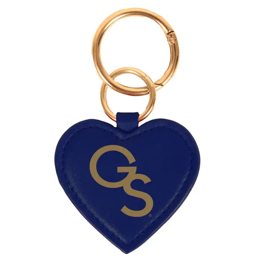 Key Ring - Heart Purse - Georgia Southern - Findlay Rowe Designs
