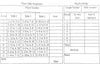 Caspari - Bridge Tallies - Hydrangea - Findlay Rowe Designs