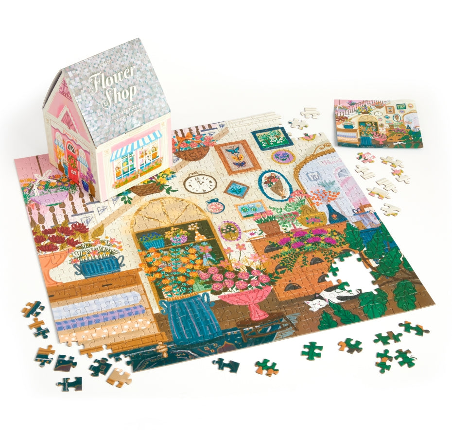 FLOWER SHOP 500 piece puzzle