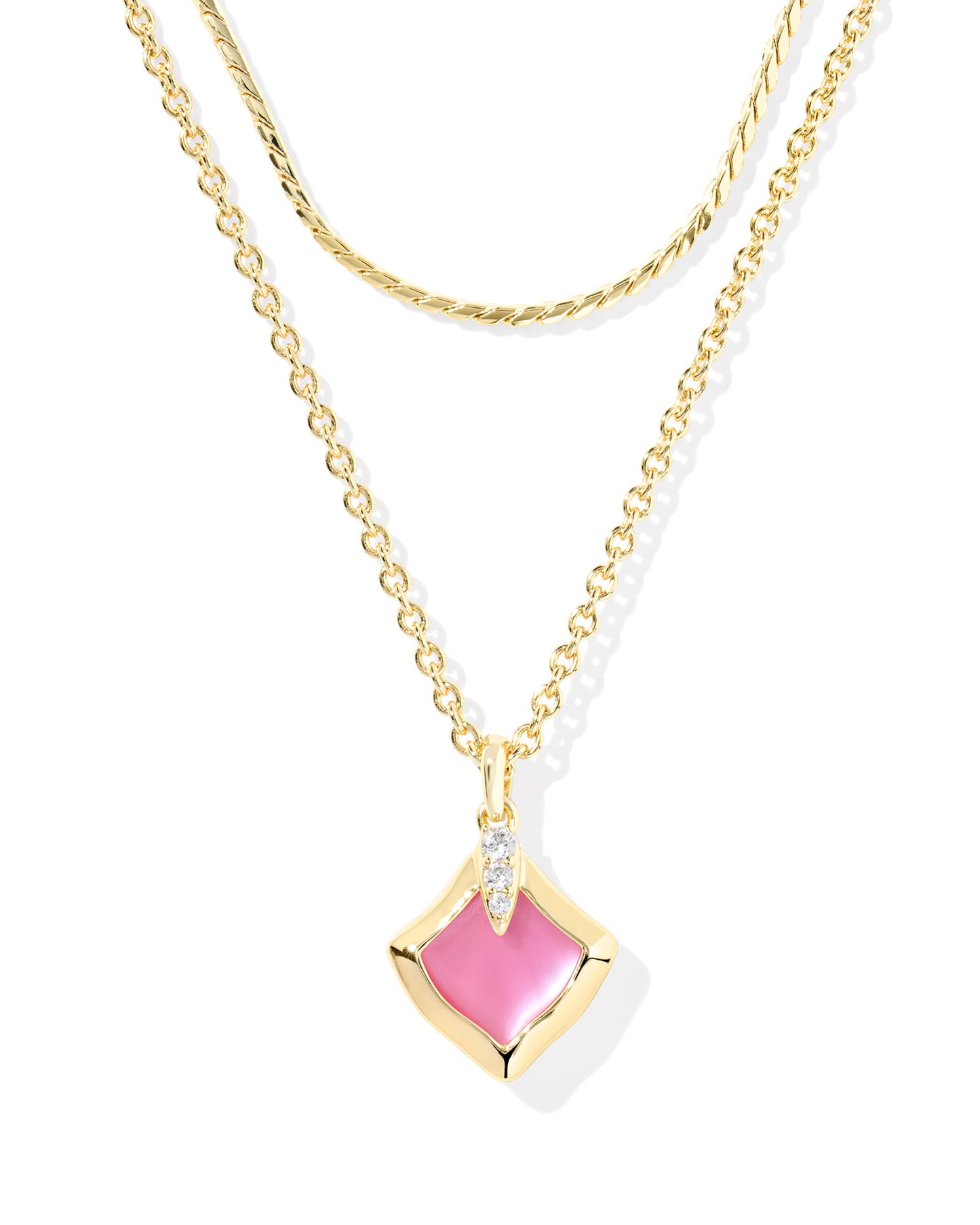 Kendra Scott - Necklace - Joelle Multi Strand - Gold Azalea Illusion - Findlay Rowe Designs
