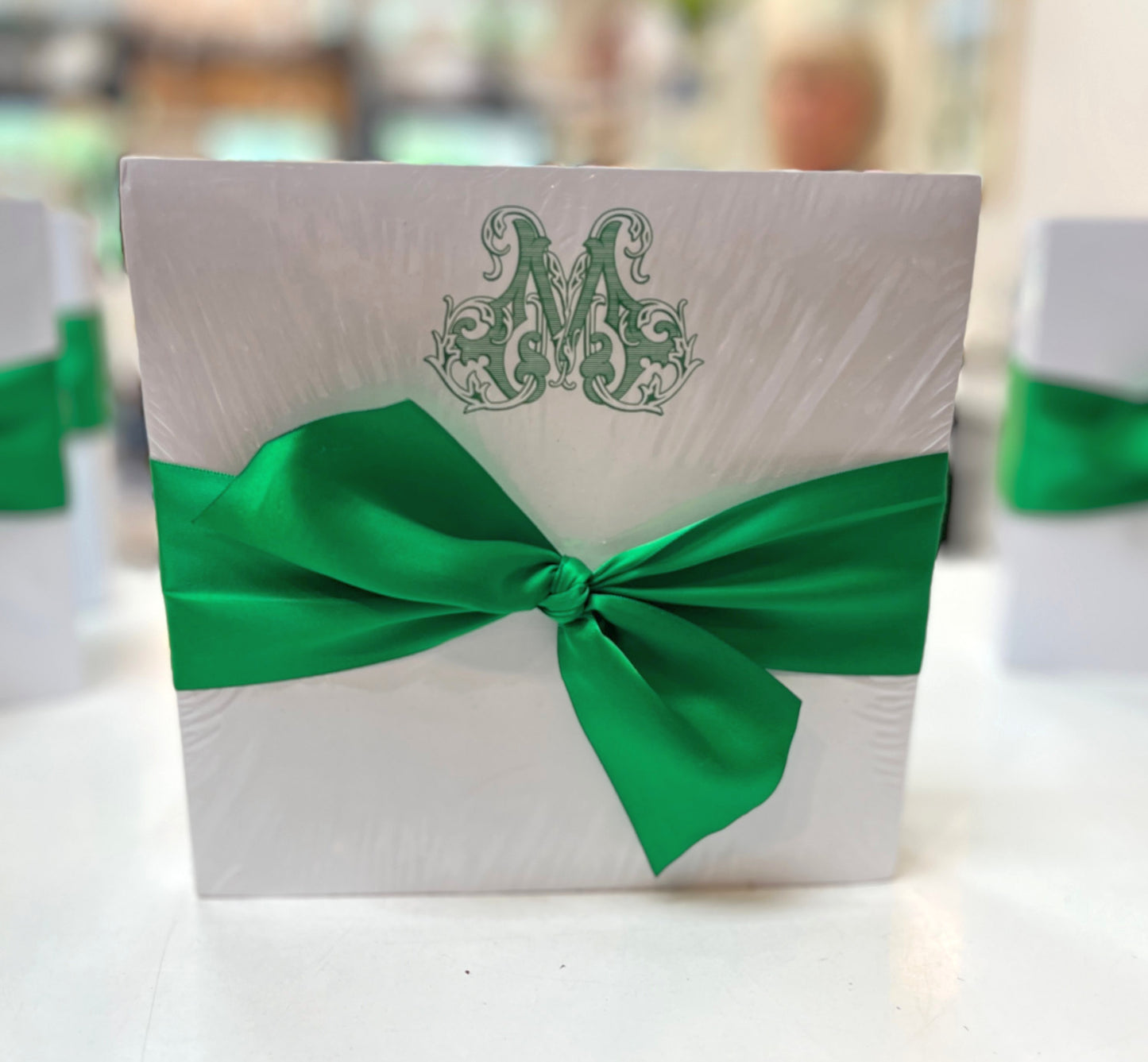 The French Bee - Initial Slab - Green - Findlay Rowe Designs