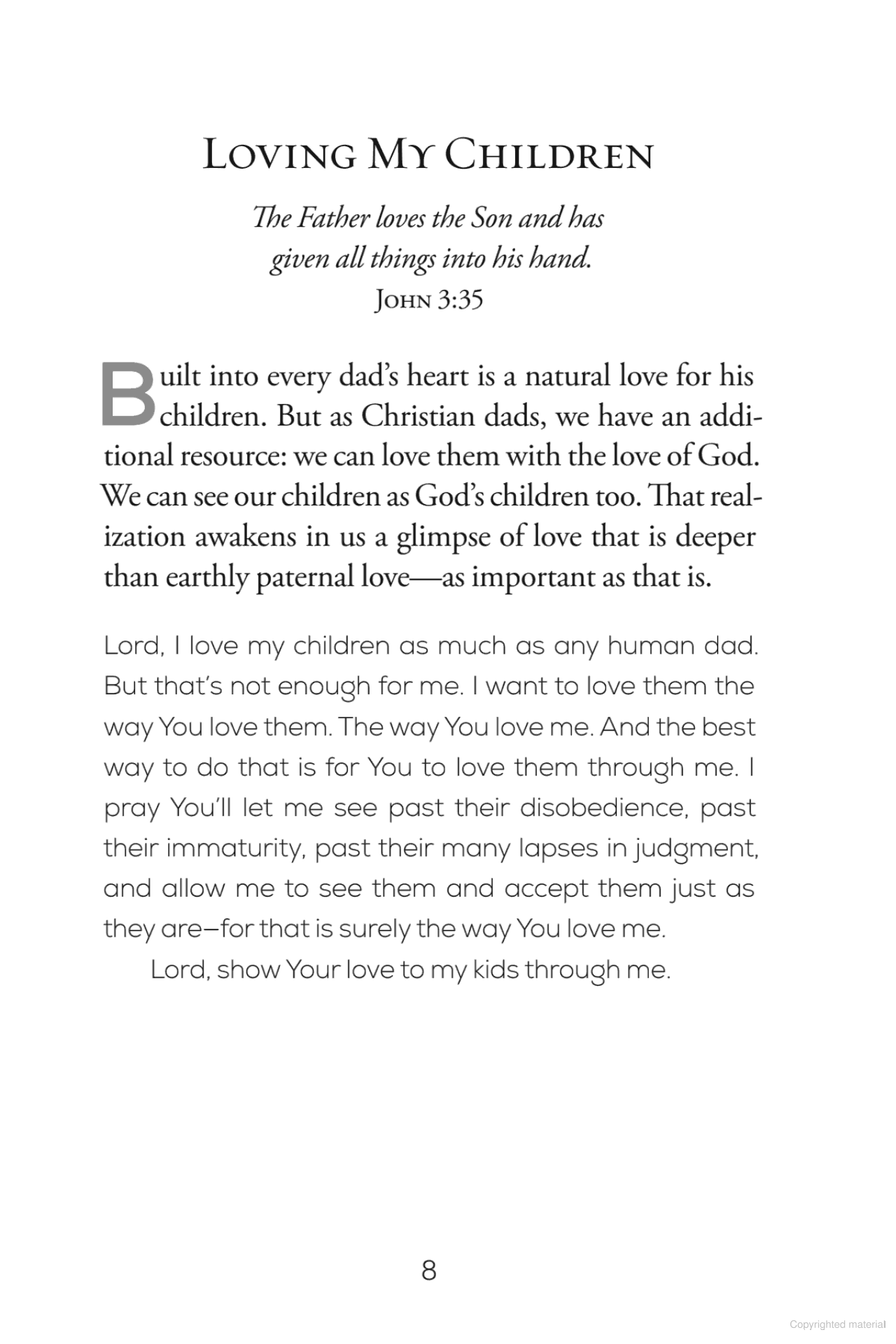 One-Minute Prayers for Dads - Findlay Rowe Designs