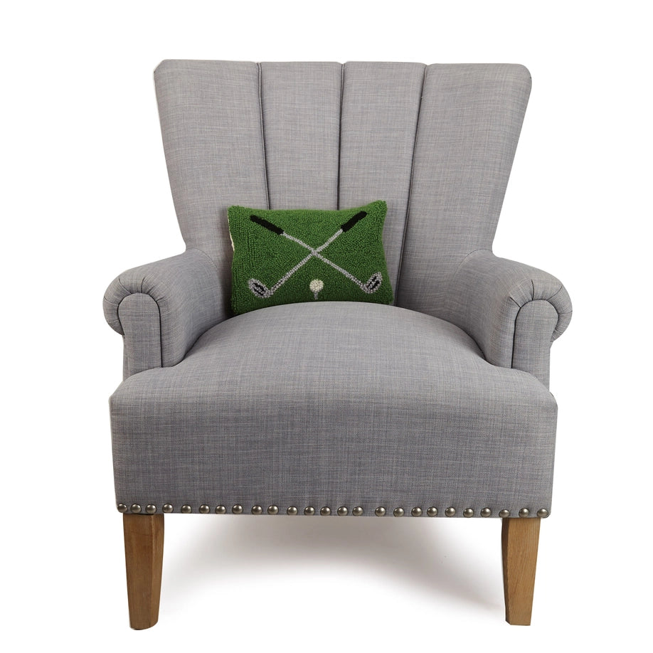 Pillow - Hooked Lumbar - Golf - Findlay Rowe Designs