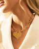 SUSAN SHAW - Large Heart Necklace