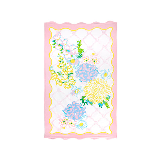 Lilly Pulitzer - Scalloped Beach Towel - Lilly Garden Home - Findlay Rowe Designs