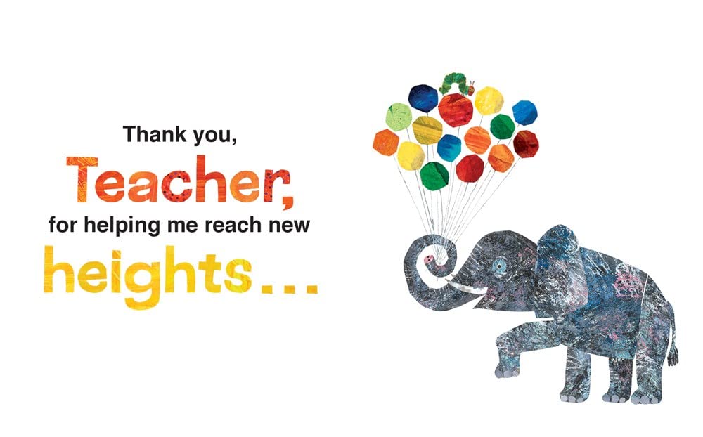 Thank You Teacher from The Very Hungry Caterpillar Book - Findlay Rowe Designs