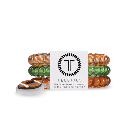 Teleties - Small Hair Ties - Football - Findlay Rowe Designs