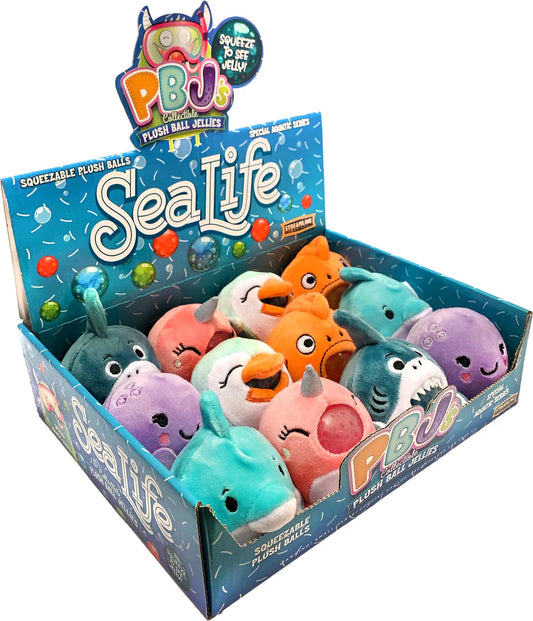 PBJ's - Plush Ball Jellies - Sea Life - Findlay Rowe Designs