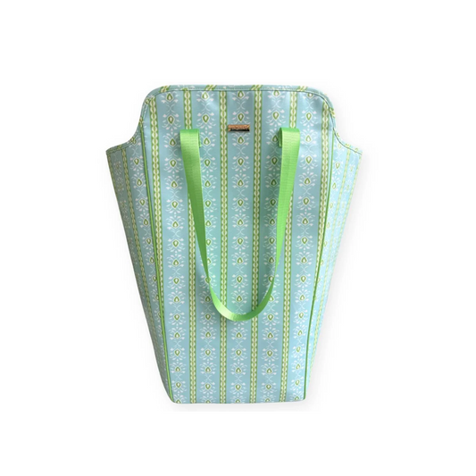 Laura Park - Laundry Bag - Rosemary Stripe Blue - Findlay Rowe Designs