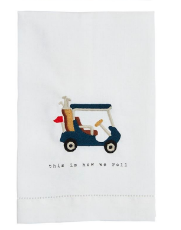 Mud Pie - Men's Embroidered Towel - Findlay Rowe Designs