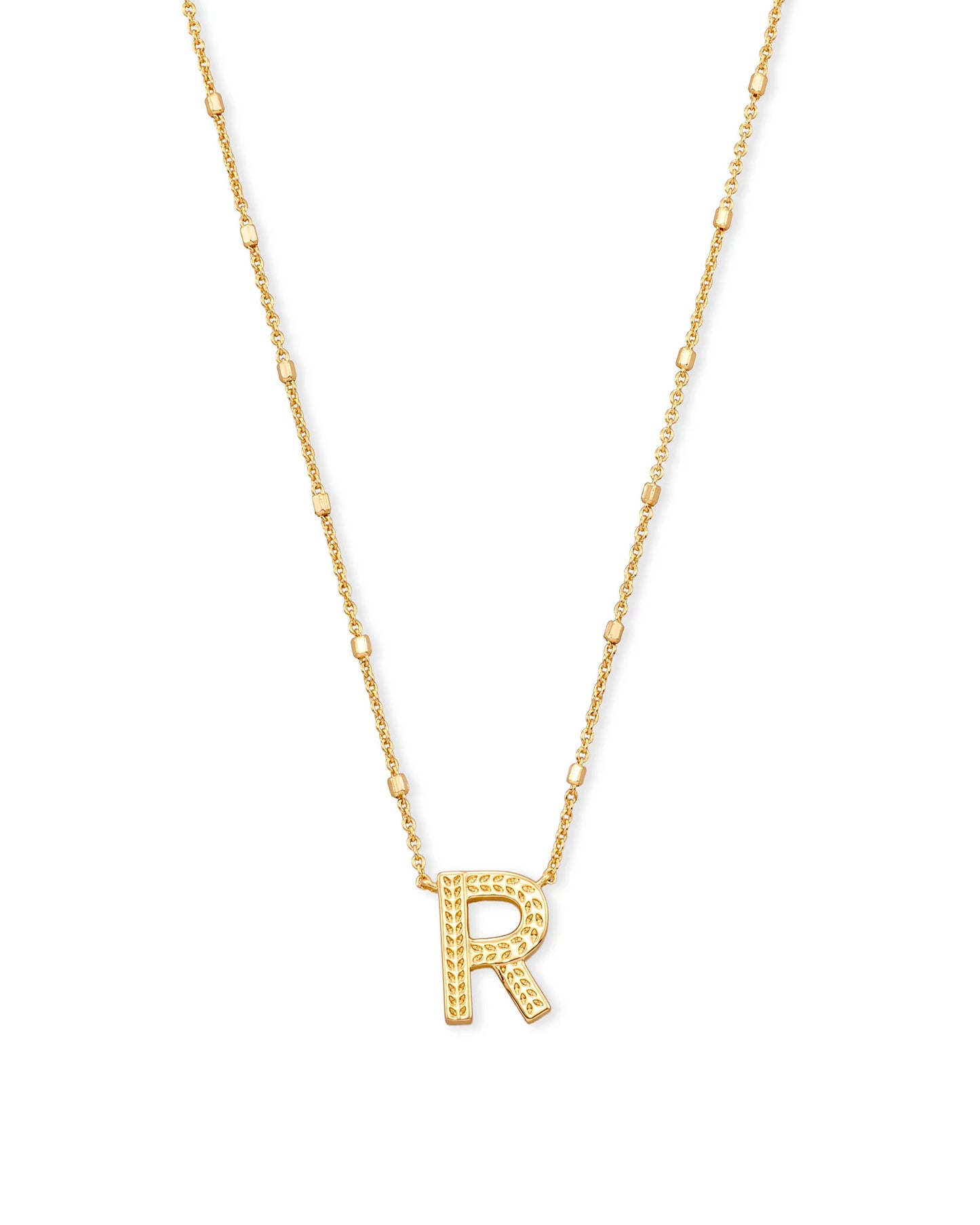 Kendra Scott - Necklace - Letter Pendant - Gold - Findlay Rowe Designs
