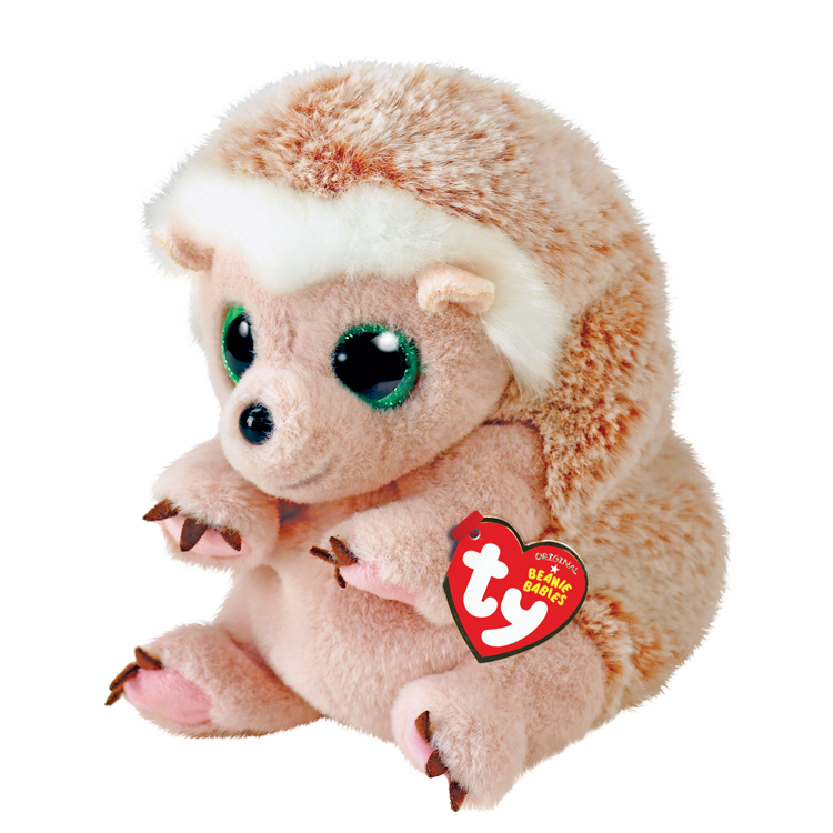 Ty- Bumper Pink Hedgehog Beanie Baby
