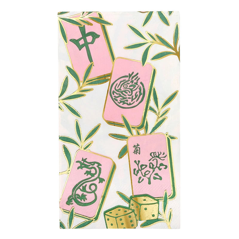 Napkin Holder - Guest Towel Napkin - Mahjong Tiles