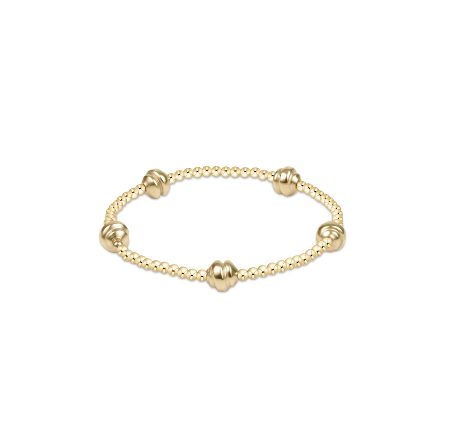 Enewton - Admire Gold 2.5mm Bead Bracelet - Gold - Findlay Rowe Designs