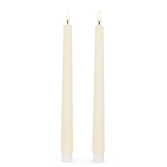 Candle - Flameless - Ivory Taper - 11"