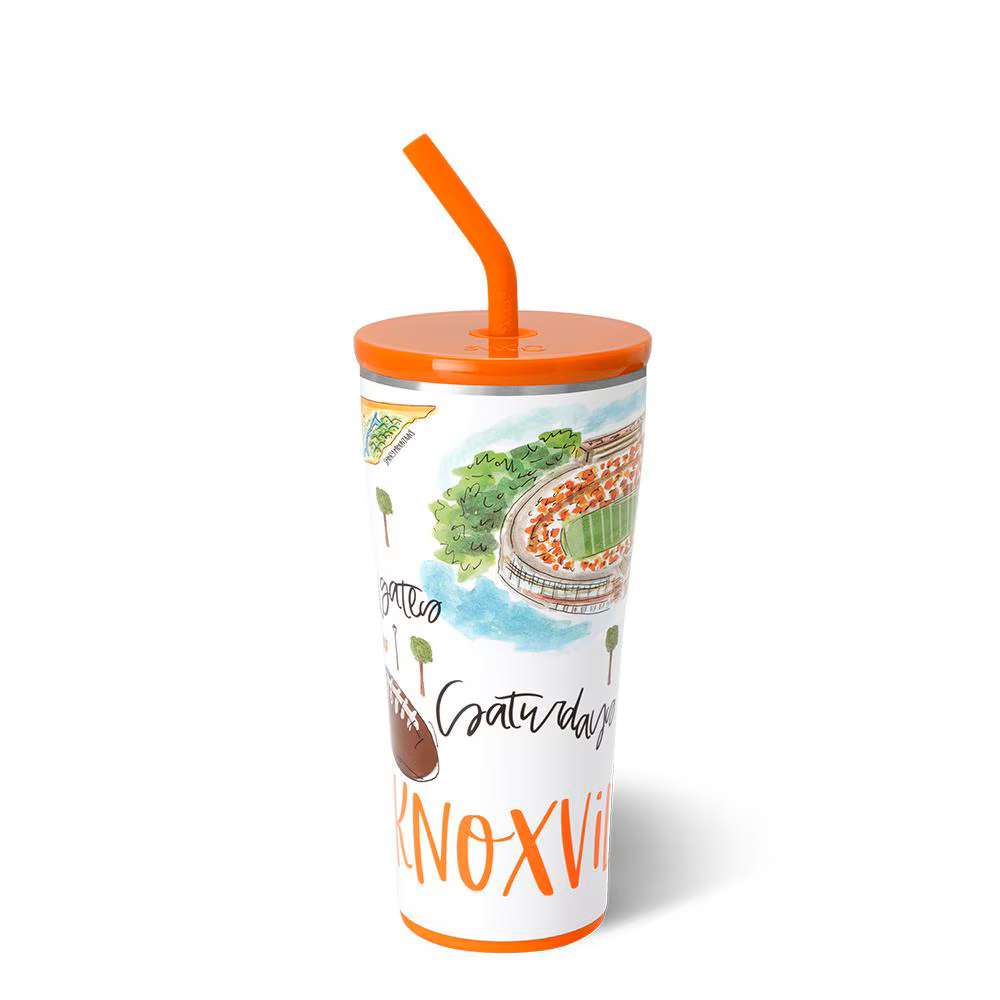 Swig - Tumbler 32oz - Saturdays in College Town - Findlay Rowe Designs