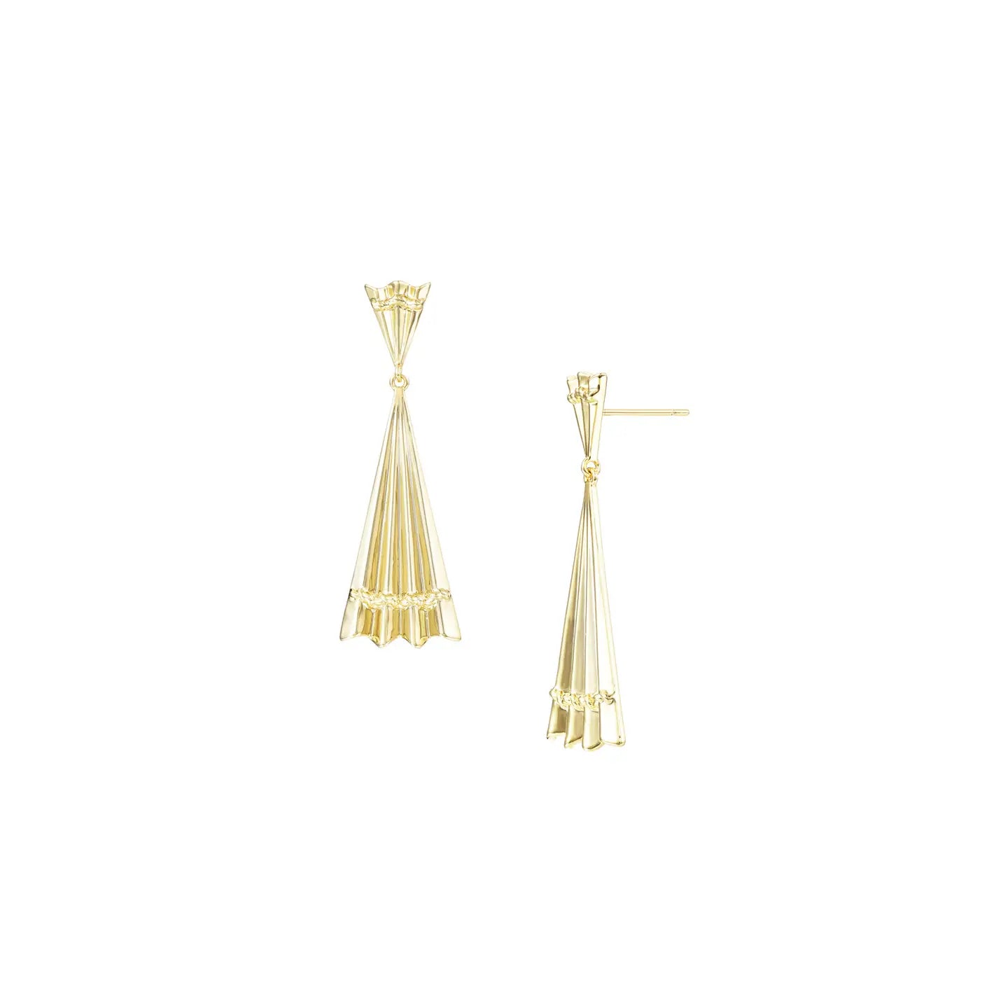 Natalie Wood - Earrings - Solaris Mini Statement - Gold - Findlay Rowe Designs