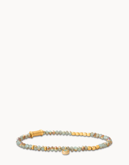 Spartina - Bracelet - 3mm Stretch Bracelet - Seafoam - Findlay Rowe Designs