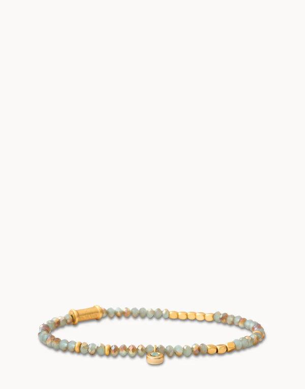 Spartina - Bracelet - 3mm Stretch Bracelet - Seafoam - Findlay Rowe Designs